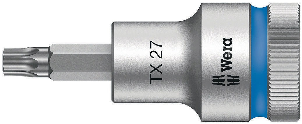 WERA Steckschlüsseleinsatz 8767 C HF TORX® 1/2 Zoll T20, 140 mm, mit Haltefunktion
