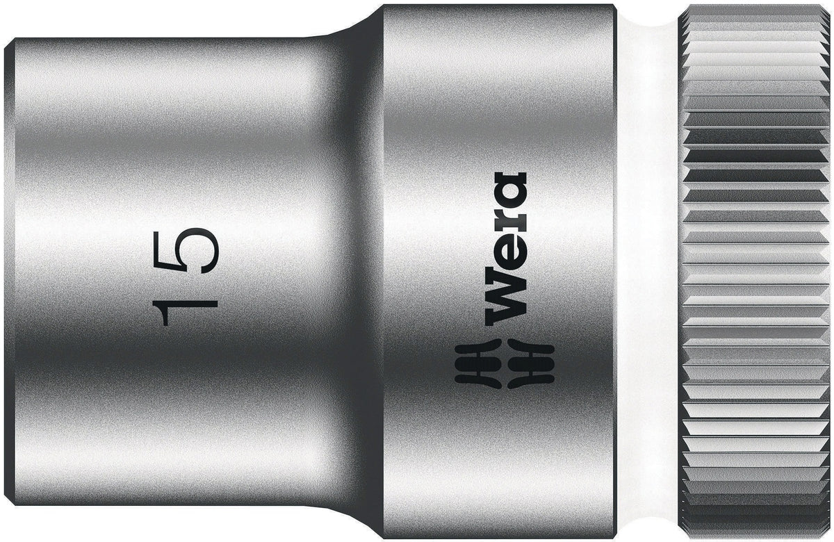 WERA Steckschlüsseleinsatz 8790 HMC Außen-6-kant 1/2 Zoll SW 1 1/8 Zoll L 40 mm