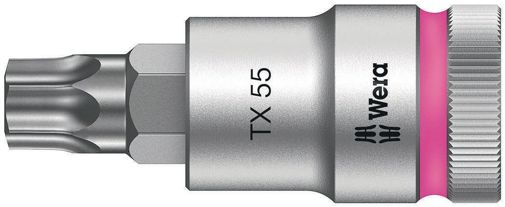 WERA Steckschlüsseleinsatz 8767 C HF TORX® 1/2 Zoll T20, 140 mm, mit Haltefunktion