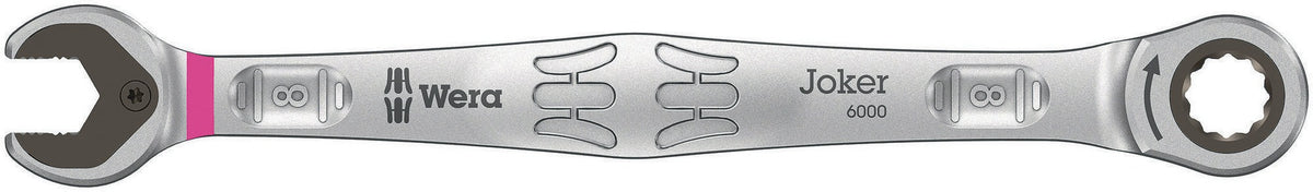 WERA Maulringratschenschlüssel Joker SW 10 mm – 80 Zähne, Haltefunktion, 159 mm