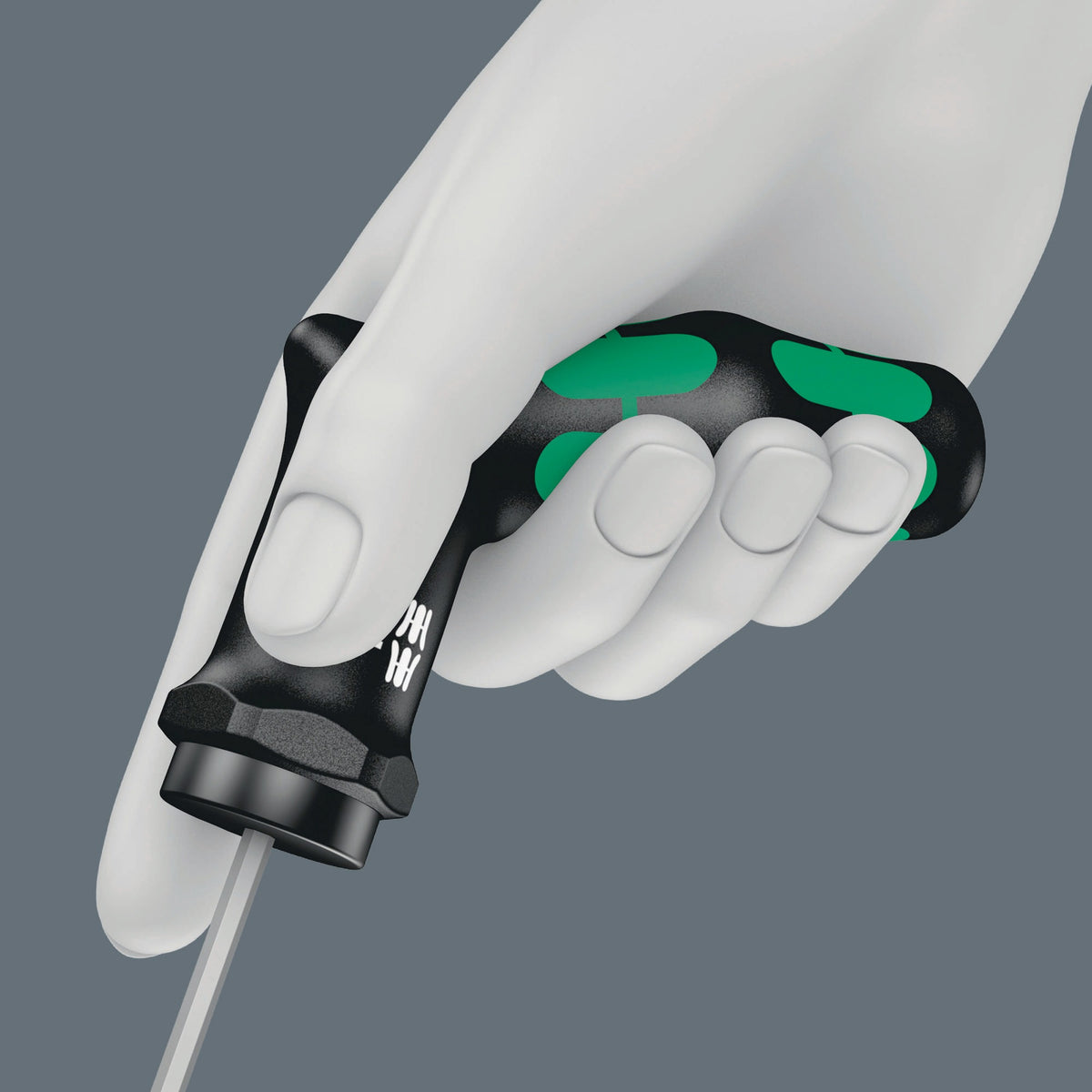 WERA Drehmomentschraubendreher 300 TX 6, 0,6 Nm, fest voreingestellt, Kraftform-Griff