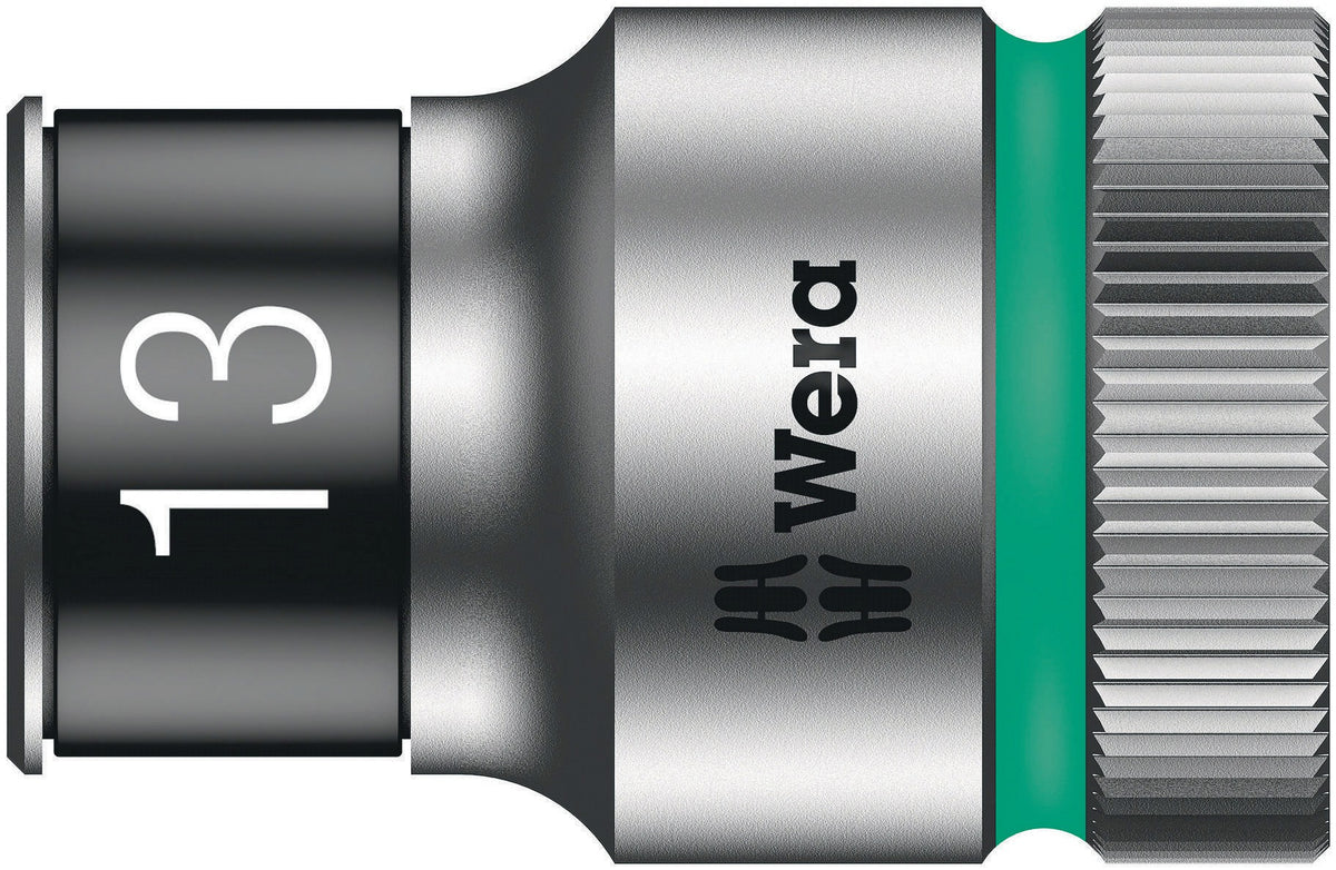 WERA Steckschlüsseleinsatz 8790 HMC HF 1/2 Zoll 6-kant SW 10 mm Länge 37 mm mit Haltefunktion