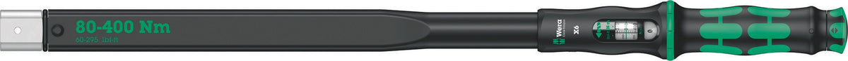 WERA Drehmomentschlüssel Click-Torque X 1, 2,5-25 Nm, 9x12 mm, automatisch auslösend, ±4 % Genauigkeit