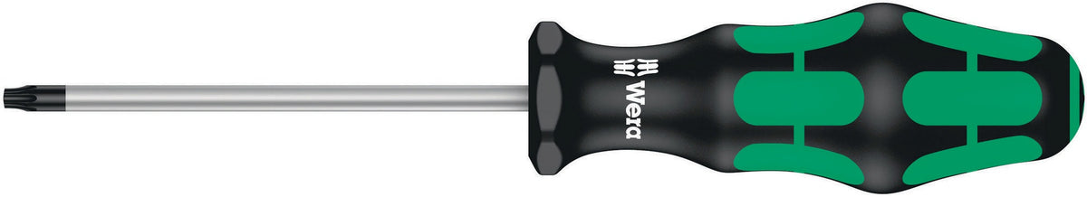 WERA Schraubendreher 367 TORX BO T 10 mit 2K-Griff und BlackPoint-Spitze