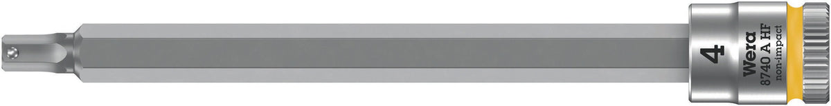 WERA Steckschlüsseleinsatz 8740 A HF 1/4 Zoll SW 5/16 Zoll mit Haltefunktion und Farbleitsystem