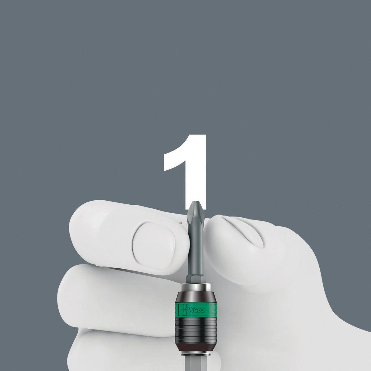 WERA Bit-Check 12 BiTorsion 1 Bitsortiment 12-teilig PH/PZD/TX mit Rapidaptor Bithalter