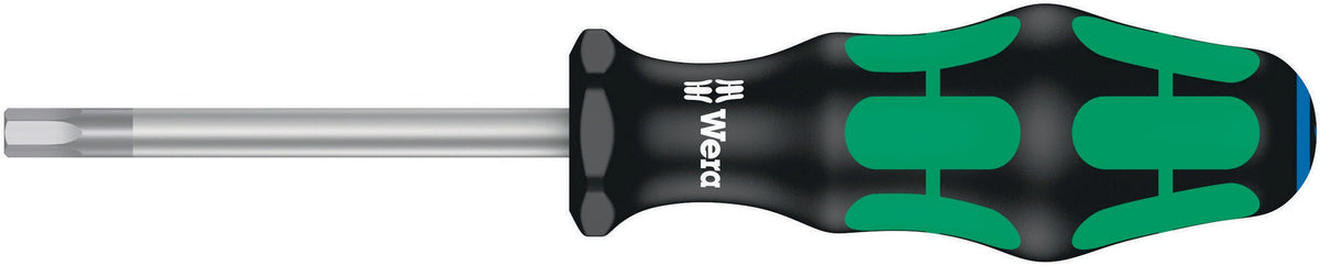 WERA Schraubendreher 2 mm Innensechskant mit Kraftform 2K-Griff und HEX-PLUS Technologie