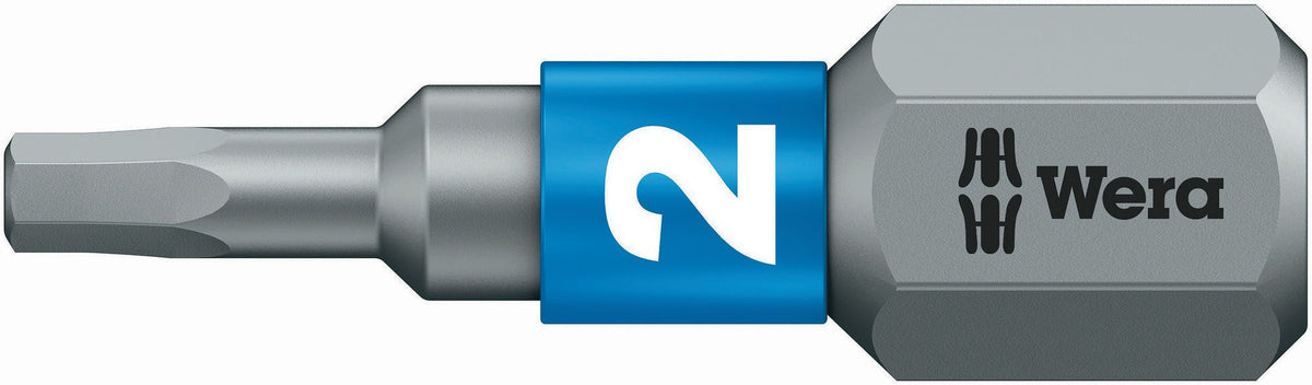 Wera Bit 840/1 BTZ Hex-Plus Innen-6-kant SW2,5mm, 1/4 Zoll Antrieb, 10er-Pack