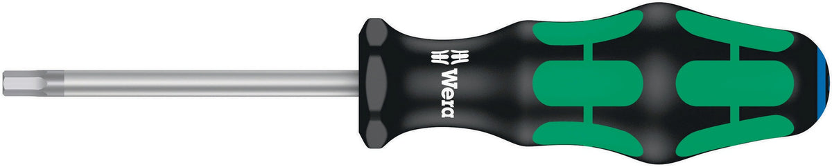 WERA Schraubendreher 2 mm Innensechskant mit Kraftform 2K-Griff und HEX-PLUS Technologie