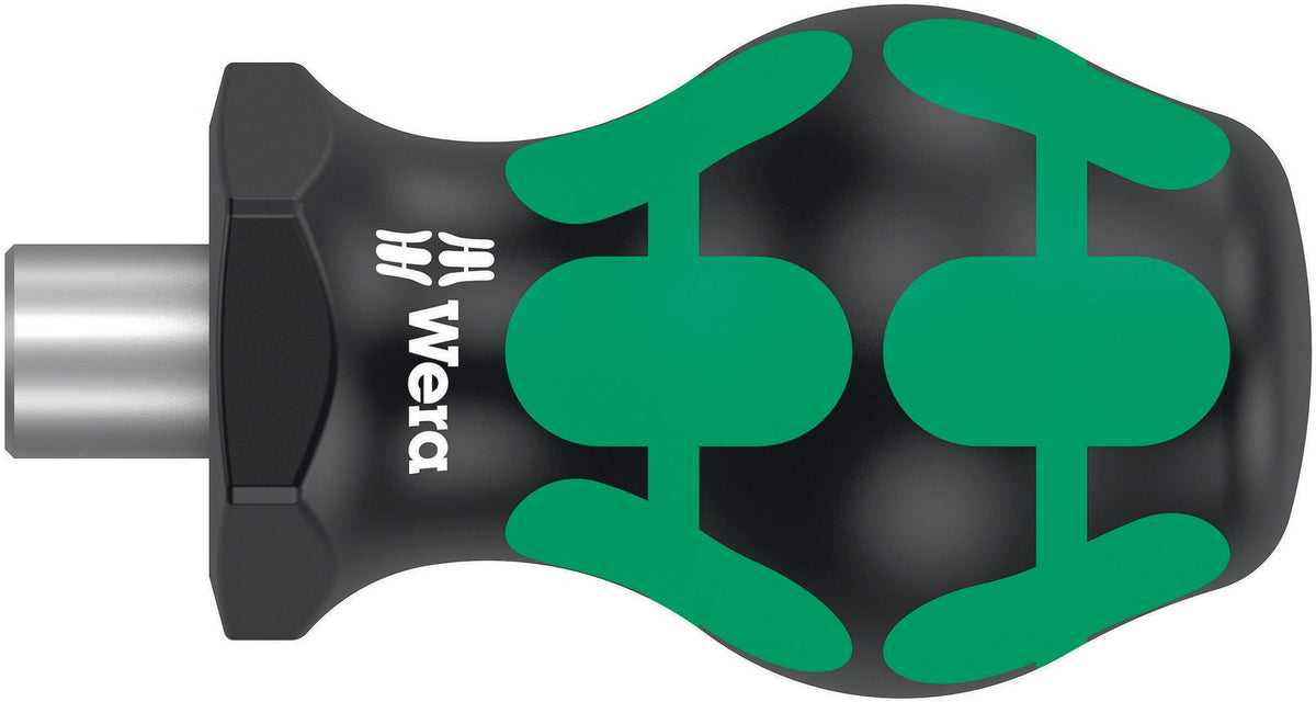 WERA Bithandhalter 811/1 1/4 Zoll mit Magnet, Klingenlänge 10 mm, 2K-Griff