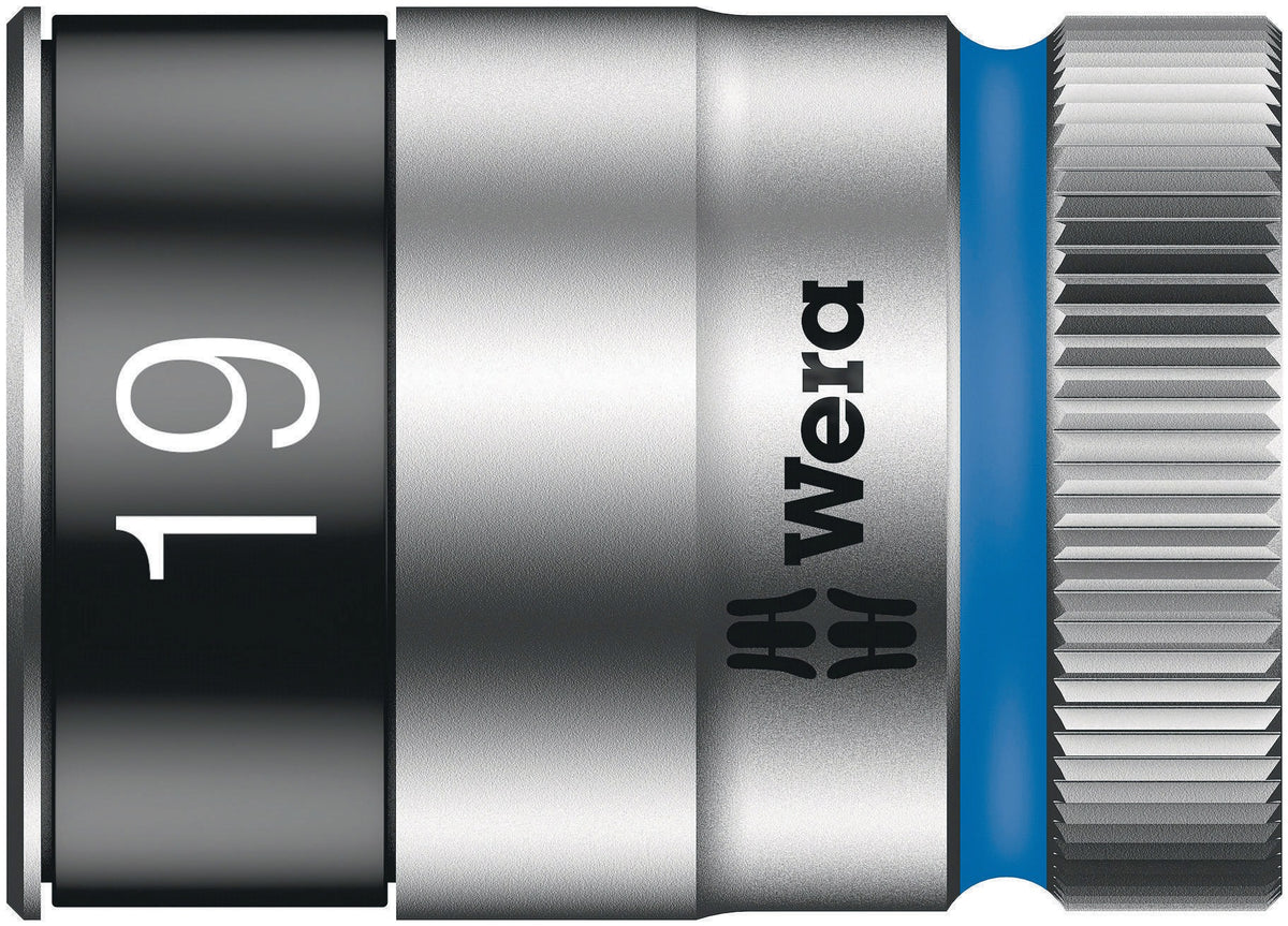 WERA Steckschlüsseleinsatz 8790 HMC HF 1/2 Zoll 6-kant SW 10 mm Länge 37 mm mit Haltefunktion