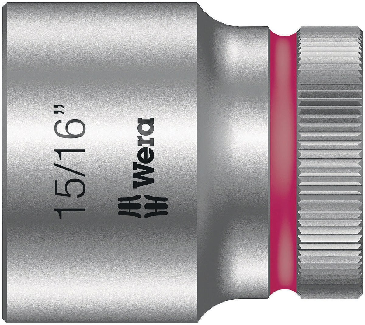 WERA Steckschlüsseleinsatz 8790 HMC Außen-6-kant 1/2 Zoll SW 1 1/8 Zoll L 40 mm