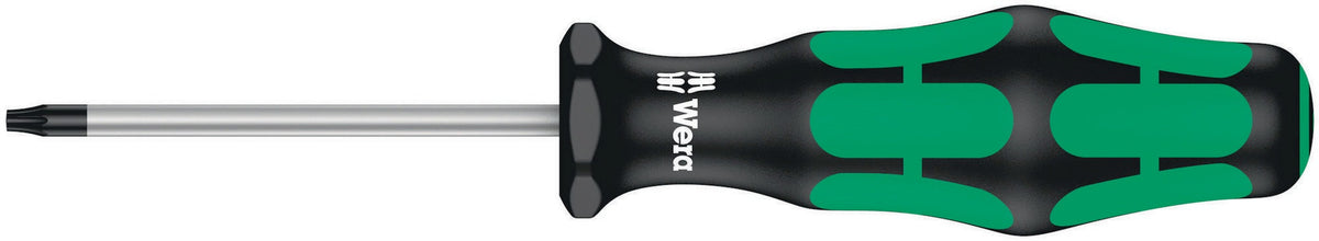 WERA Schraubendreher 367 TORX BO T 10 mit 2K-Griff und BlackPoint-Spitze