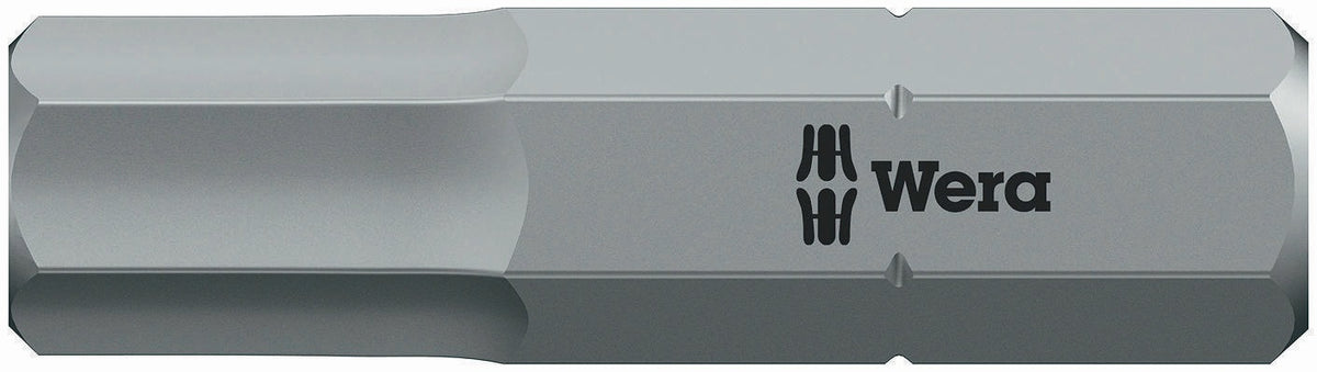 Wera Bit 840/4 Z Hex-Plus SW4 mm – Zähharter Sechskant-Bit für Innensechskantschrauben, 50 mm