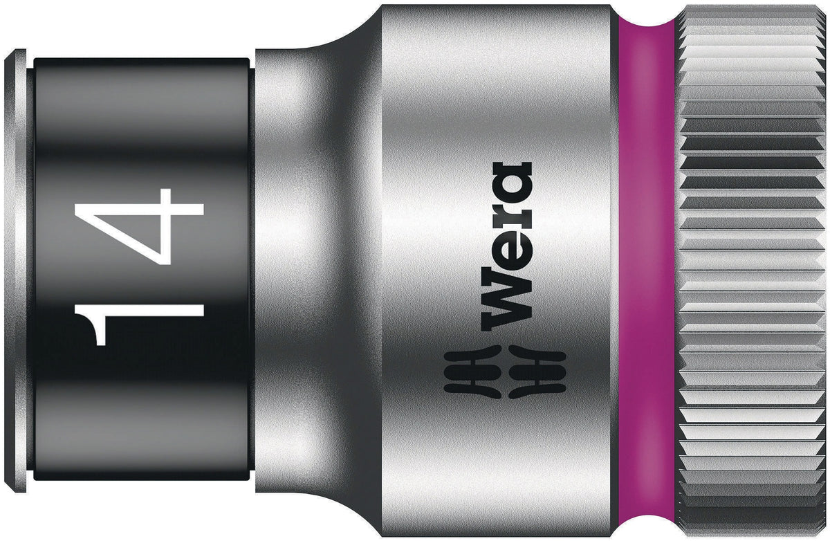 WERA Steckschlüsseleinsatz 8790 HMC HF 1/2 Zoll 6-kant SW 10 mm Länge 37 mm mit Haltefunktion