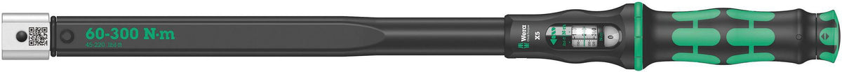 WERA Drehmomentschlüssel Click-Torque X 1, 2,5-25 Nm, 9x12 mm, automatisch auslösend, ±4 % Genauigkeit