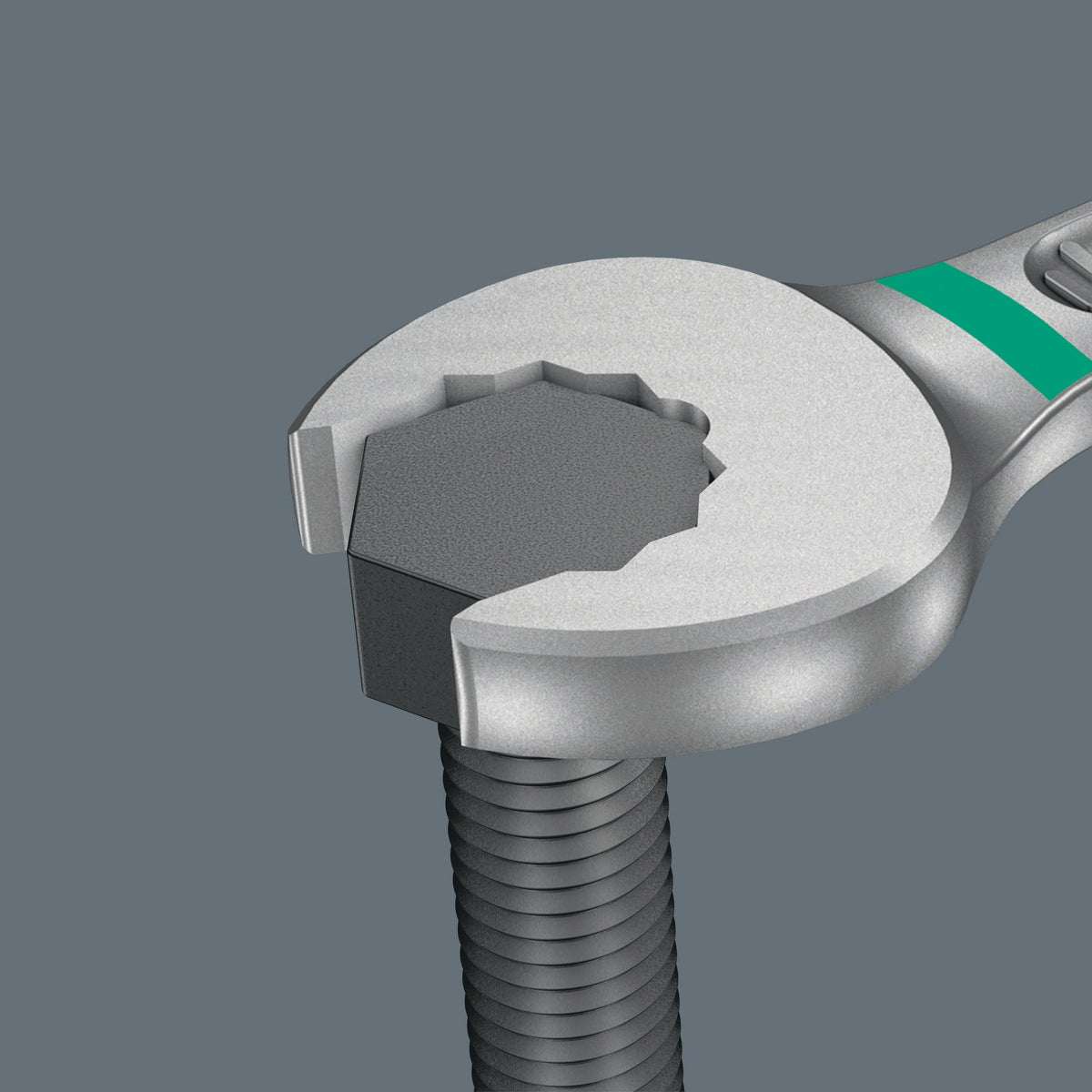 WERA Doppelmaulschlüssel Joker 6005 6x7 mm, Länge 112 mm, Maulstellung 7,5° – für engste Bauräume