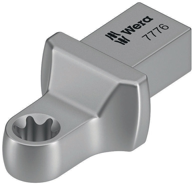 WERA Einsteckschlüssel 7776 SW TX 10, 9x12 mm, CV-Stahl, mattverchromt