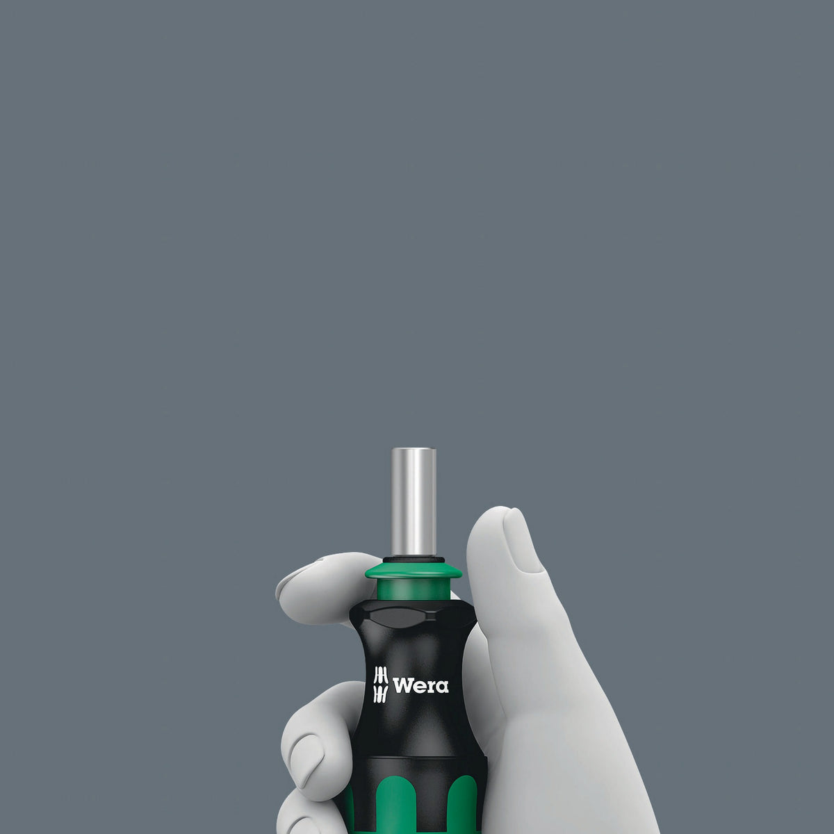 WERA Magazinbithalter KK 28 8-teilig Schlitz/PH/PZD mit integriertem Magazin und Teleskopklinge