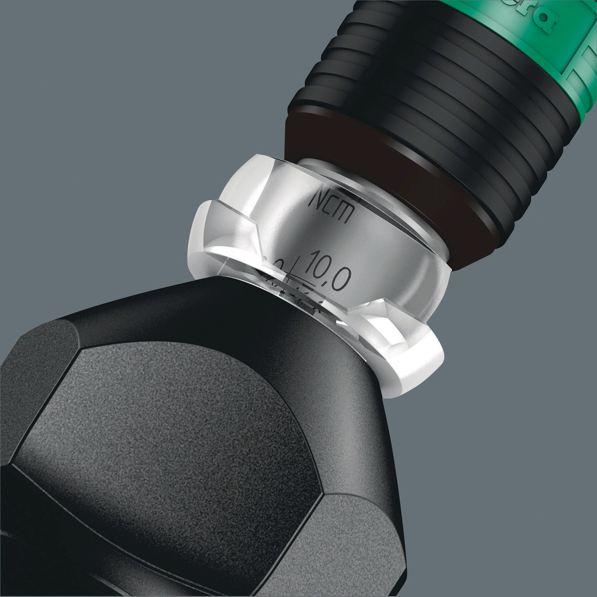 WERA Drehmomentschraubendreher 7440, 0,3-1,2 Nm, Rapidaptor-Schnellwechselfutter