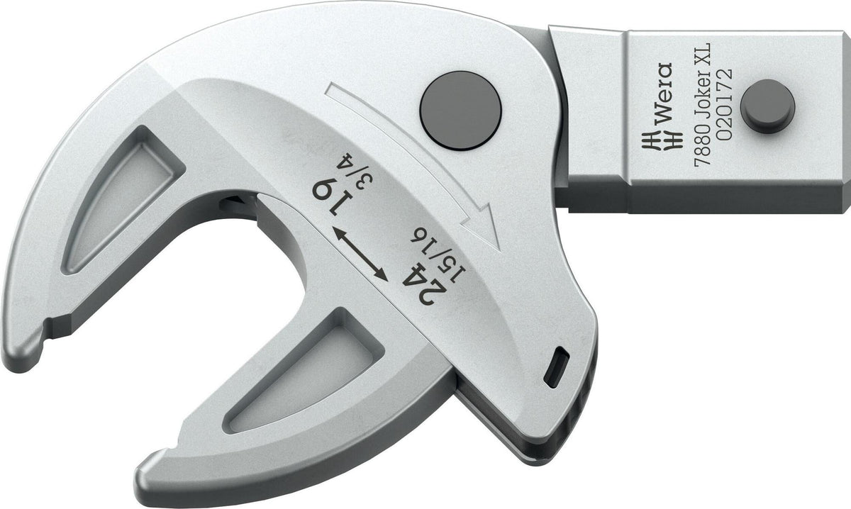 WERA Einsteckwerkzeug 7880 Joker L SW 16-19mm, 14x18mm Aufnahme, Chrom-Vanadium-Stahl