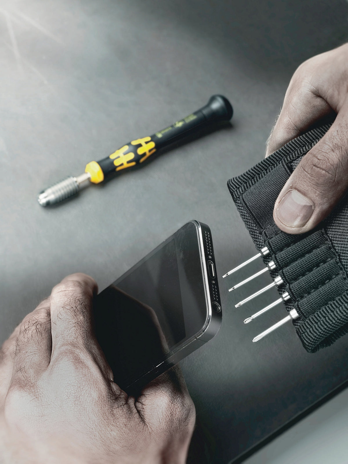 WERA Feinmechanikerschraubendreher-Satz KK Micro-Set ESD/11, 11-teilig, Schlitz/PH/TORX®/6-KT.