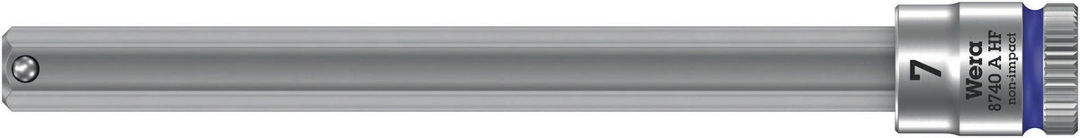 WERA Steckschlüsseleinsatz 8740 A HF 1/4 Zoll SW 5/16 Zoll mit Haltefunktion und Farbleitsystem
