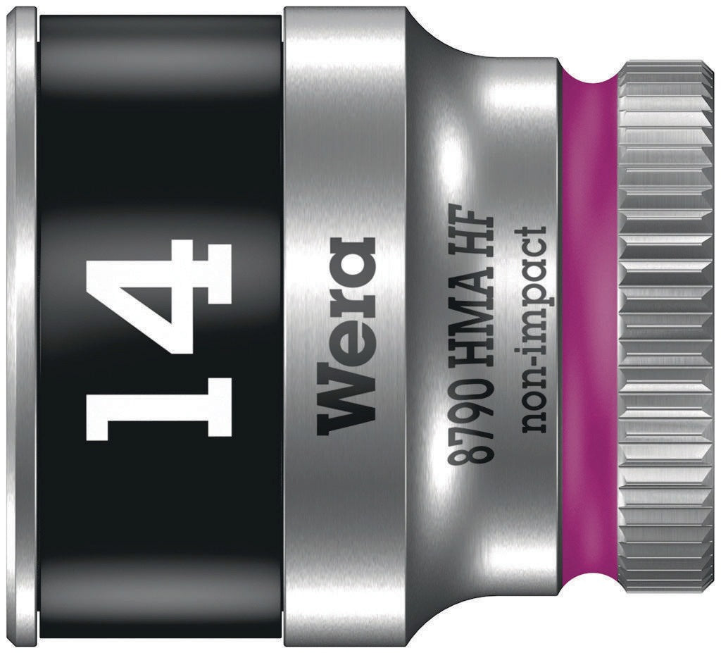 WERA Steckschlüsseleinsatz 8790 HMA HF 1/4 Zoll 6-kant SW 10 mm mit Haltefunktion