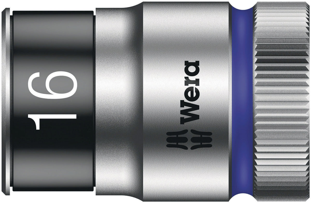 WERA Steckschlüsseleinsatz 8790 HMC HF 1/2 Zoll 6-kant SW 10 mm Länge 37 mm mit Haltefunktion