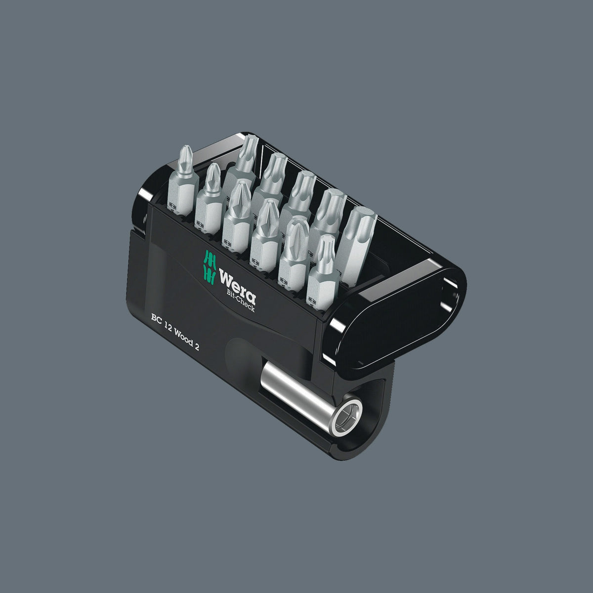 WERA Bit-Check 30 Wood 1 Bitsortiment 30-teilig PH/PZD/TX mit Rapidaptor Bithalter