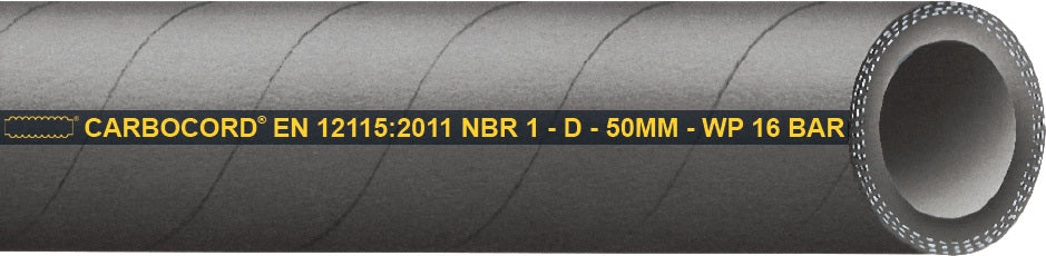 TEGUMA Öl- und Benzinschlauch CARBOCORD®/EN ID 32 mm, 40 m – öl- und benzinbeständig, 16 bar