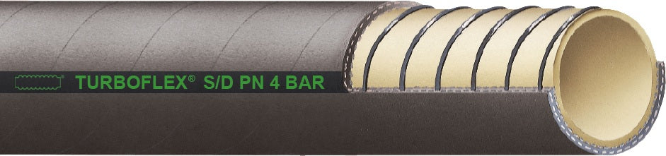 TEGUMA TURBOFLEX® Saug- und Druckschlauch ID 51,0 mm, 40 m – Abriebfest, Stahlspirale