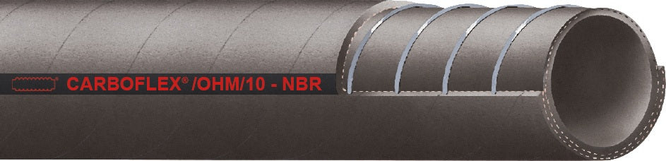 TEGUMA Öl- und Benzinschlauch CARBOFLEX®/OHM/10 – 25 mm ID, 40 m, elektrisch leitfähig