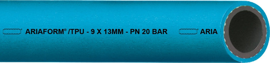 PU-Pressluftschlauch ARIAFORM®/TPU 6 mm x 10 mm, 50 m Blau TEGUMA