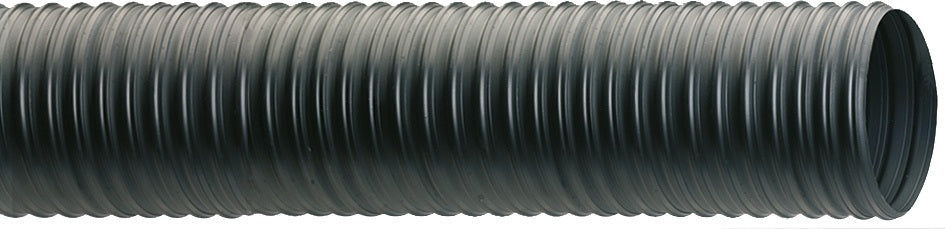 Ventilationsschlauch VENTILAZIONE®/CALOR ID 51,0 mm Schwarz L.20m von TEGUMA – flexibler Förderschlauch mit Stahlspirale