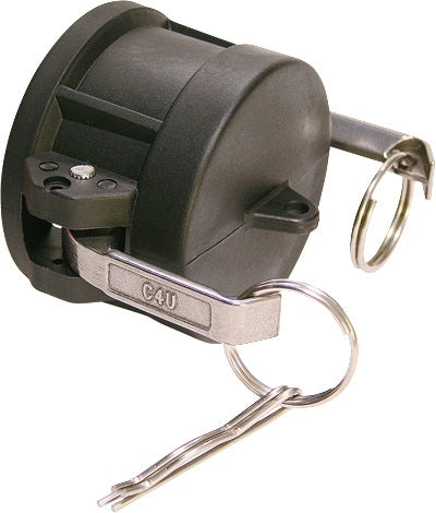 TEGUMA Hebelarmkupplung Kamlok Typ DC Polypropylen 3/4 Zoll mit EPDM-Dichtung