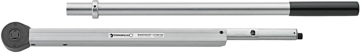 STAHLWILLE Drehmomentschlüssel 721NF/80 3/4 Zoll 160-800 Nm mit Kalibrierzertifikat