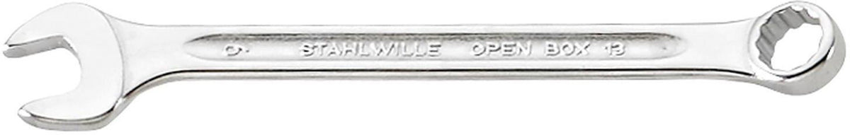 STAHLWILLE Ringmaulschlüssel OPEN BOX 13 SW 5,5 mm, Länge 100 mm, Form A, Chrom-Alloy-Stahl