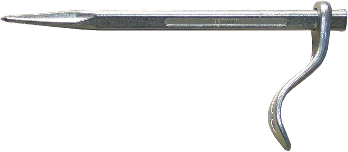 VBW Beton-/Putzhaken 150 mm – geschmiedeter Stahl, gehärtete Spitze, verzinkt