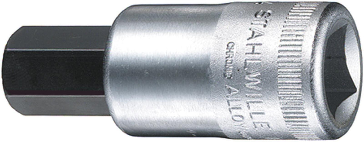 STAHLWILLE Steckschlüsseleinsatz 54 1/2 Zoll Innen-6-kant SW 4 mm Länge 60 mm