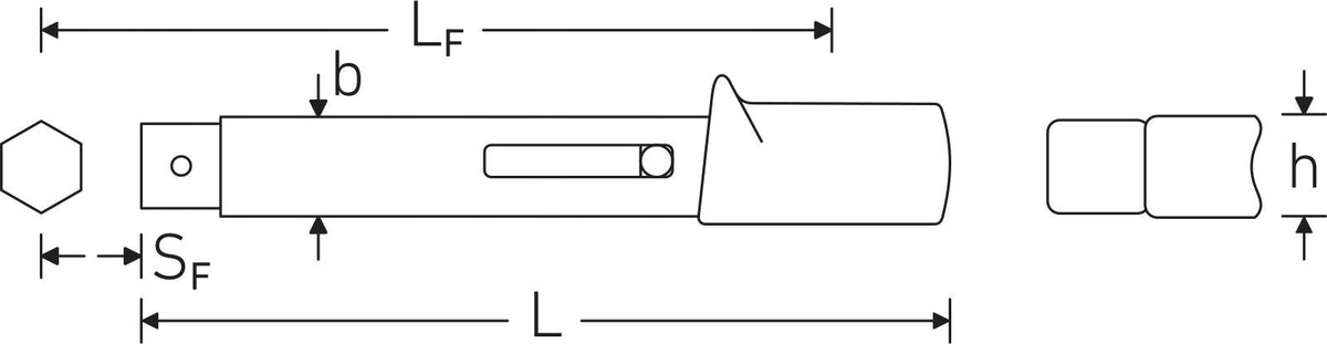 STAHLWILLE Drehmomentschlüssel 730/2 Quick 4-20 Nm mit QuickRelease Sicherheitsverriegelung