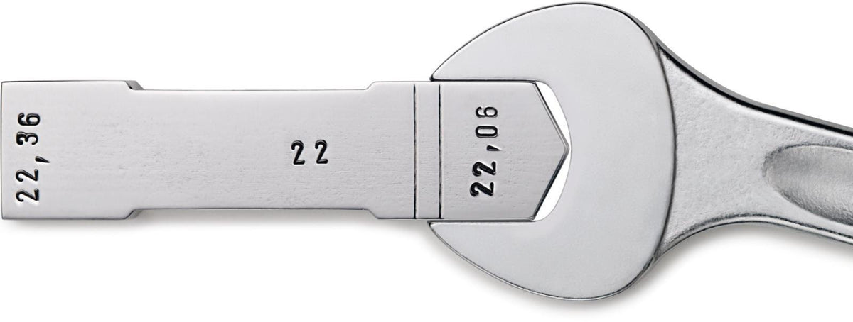 STAHLWILLE Doppelmaulschlüsselsatz 8-teilig SW 6-22 mm verchromt