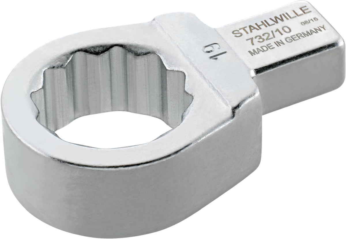 STAHLWILLE Ringeinsteckwerkzeug 732/40 13 SW 13mm 14x18mm Chrom-Alloy-Stahl