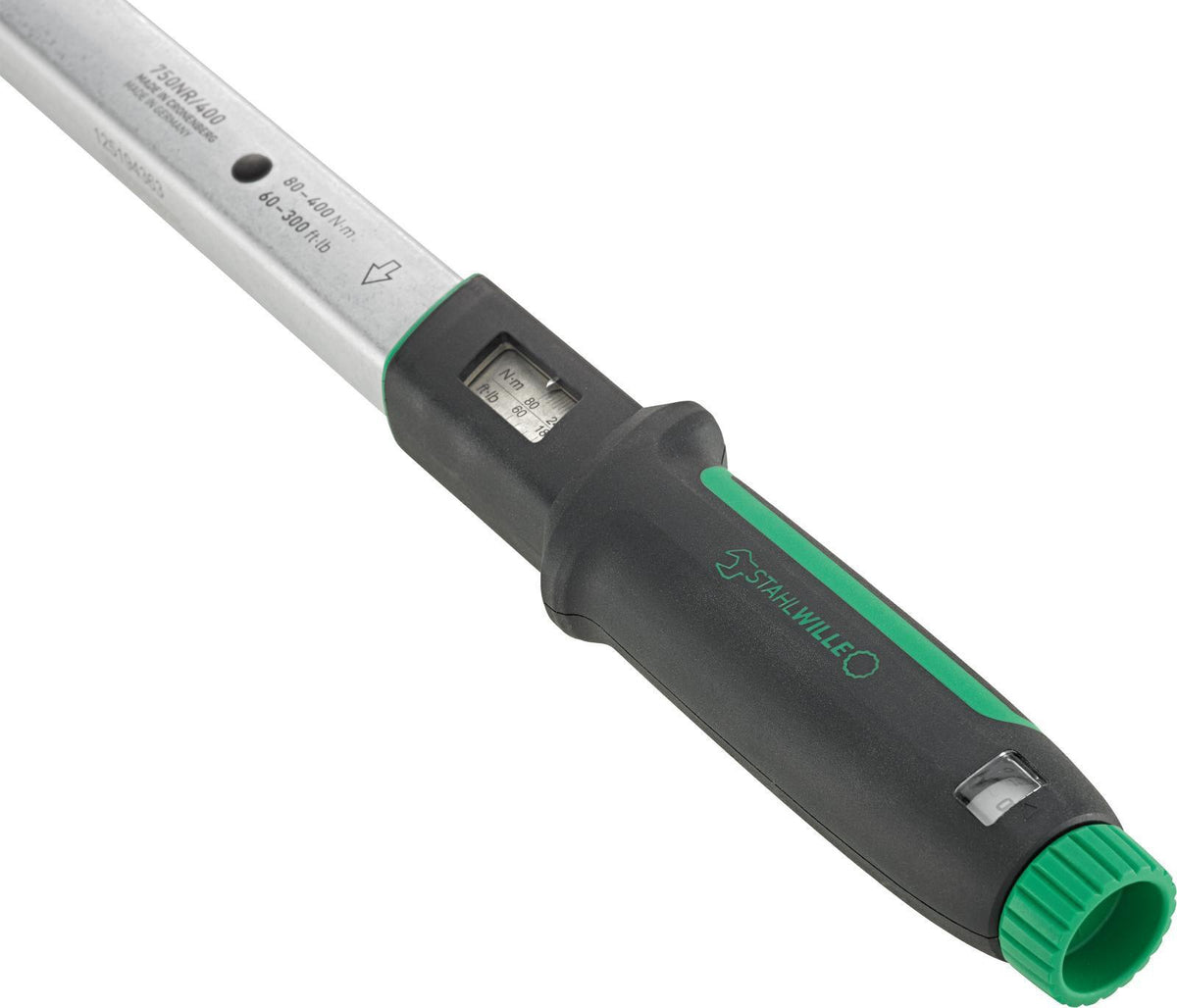 STAHLWILLE Drehmomentschlüssel 750NR/100 3/8 Zoll 20-100 Nm mit Doppel-Stopp-Signal