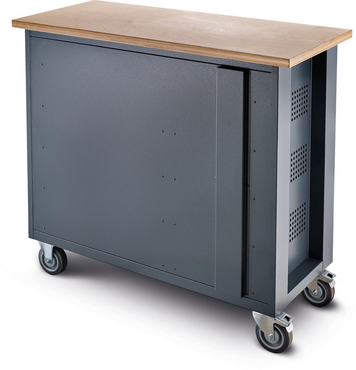 STAHLWILLE Rollwerkbank WB 621 – 7+1 Schubladen, 750 kg Tragfähigkeit, B1150 x T500 x H1045 mm