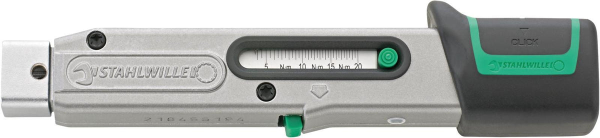 STAHLWILLE Drehmomentschlüssel 730/2 Quick 4-20 Nm mit QuickRelease Sicherheitsverriegelung