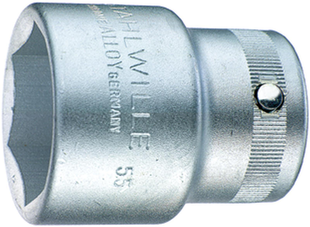 STAHLWILLE Steckschlüsseleinsatz 55 3/4 Zoll 6-kant SW 19 mm Länge 50 mm