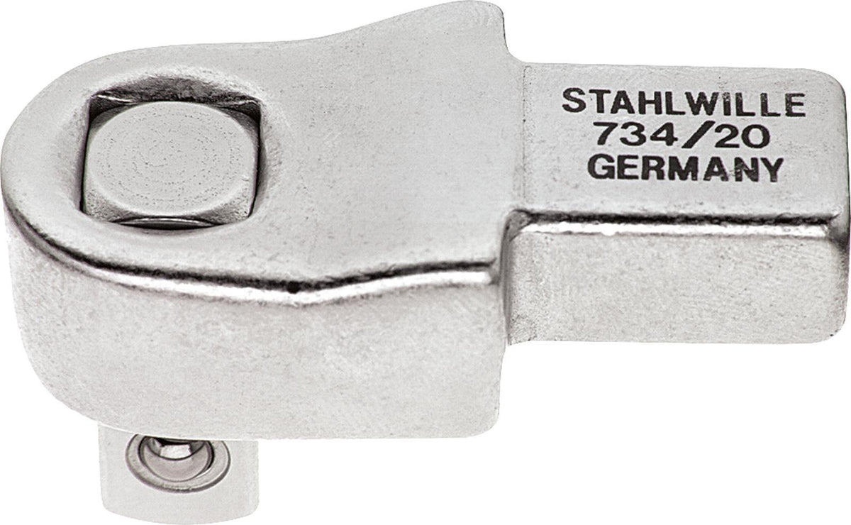 STAHLWILLE Einsteckwerkzeug 734/4 1/4 Zoll 9x12mm Chrom-Alloy-Stahl verchromt