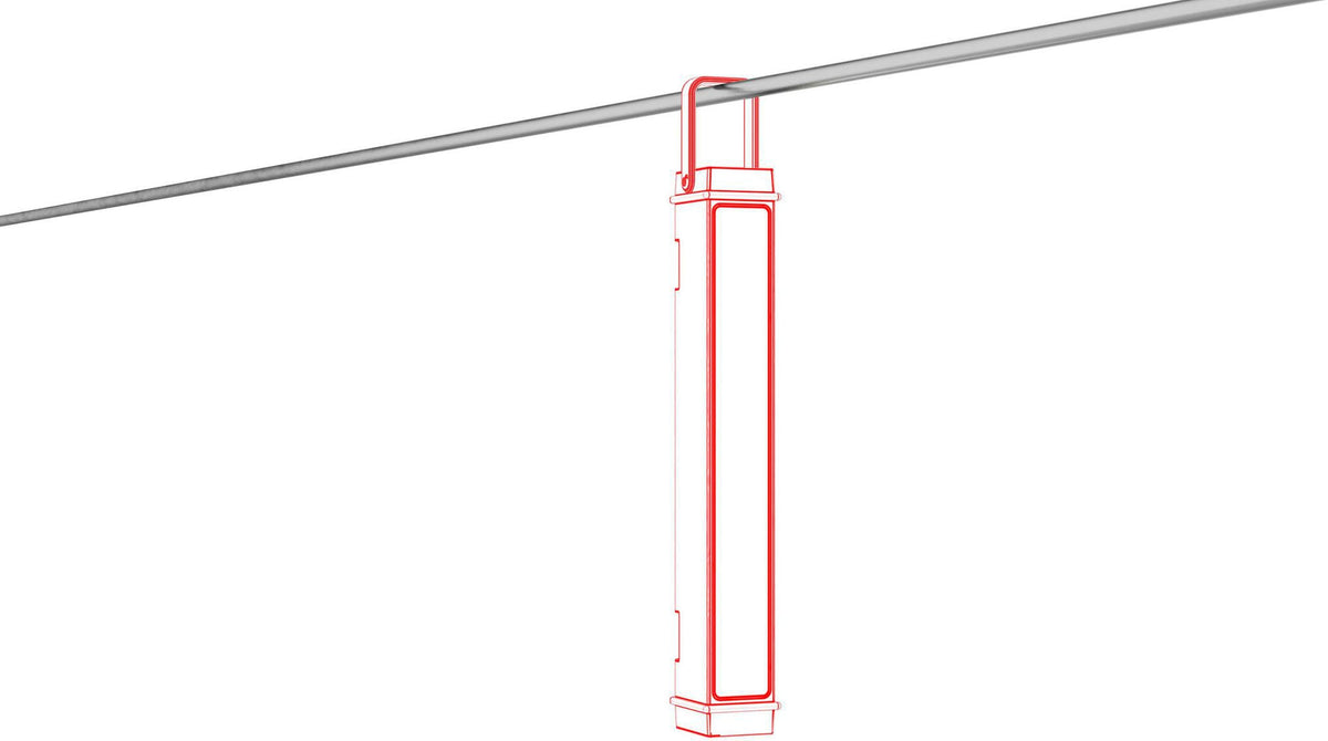 LEDLENSER AF2R Work LED-Strahler 50-1000 lm, Li-Ion, IP54, Rotlicht & USB-C