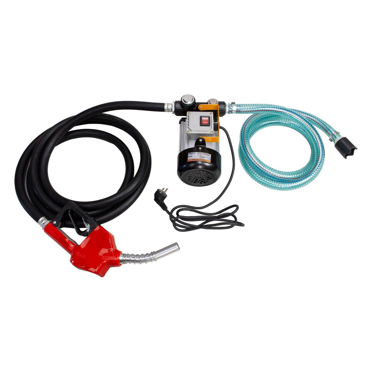 Dieselpumpe Heizölpumpe 230v selbstansaugend, Saugschlauch 2m, 4m Förderschlauch